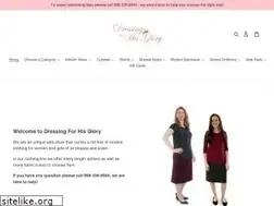 Sites similar to dressingforhisglory.com