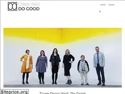 Sites similar to dresswelldogood.com