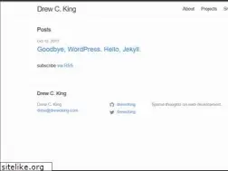Sites similar to drewcking.com