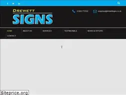 Sites similar to drewettsigns.co.uk