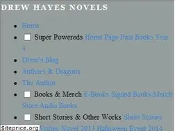 Sites similar to drewhayesnovels.com