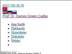 Sites similar to drgamzecaglar.com