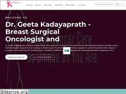 Sites similar to drgeetakadayaprath.com