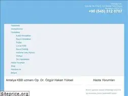 Sites similar to drhakanyuksel.com