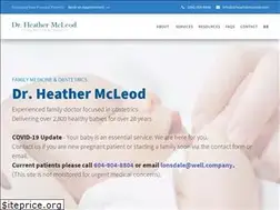Sites similar to drheathermcleod.com