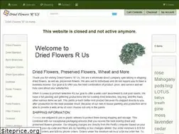 Sites similar to driedflowersrus.com