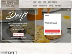 Sites similar to drifteatery.com