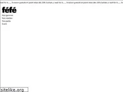 Sites similar to drinkfefe.com