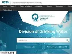 Sites similar to drinkingwater.utah.gov