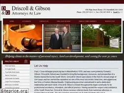 Sites similar to driscollandgibson.com