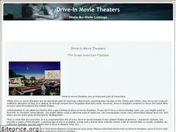 Sites similar to drive-in-movie-theaters.com