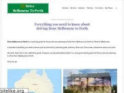 Sites similar to drivemelbournetoperth.com.au