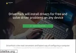 Sites similar to driverpack.io