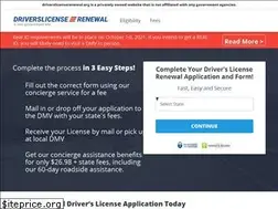 Sites similar to driverslicenserenewal.org
