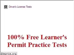 Sites similar to driverslicensetest.net