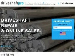 Sites similar to driveshaftpro.com