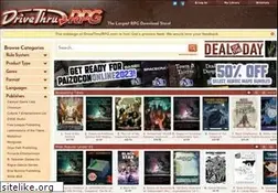 Sites similar to drivethrurpg.com