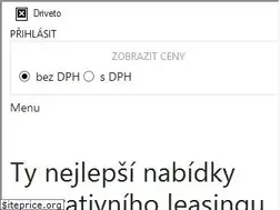 Sites similar to driveto.cz