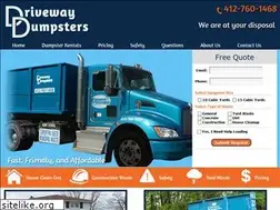 Sites similar to drivewaydumpsters.com