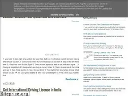 Sites similar to driving-licence-test.blogspot.com