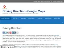 Sites similar to drivingdirectionsgooglemaps.com