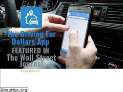 Sites similar to drivingfordollarsapp.com