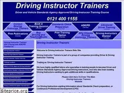 Sites similar to drivinginstructortrainers.co.uk