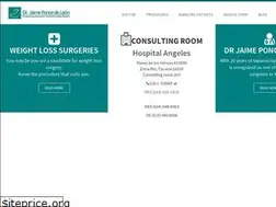 Sites similar to drjaimeponcedeleon.com.mx