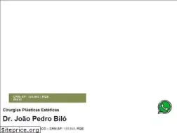 Sites similar to drjoaopedrobilo.com.br
