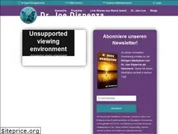 Sites similar to drjoedispenza.de