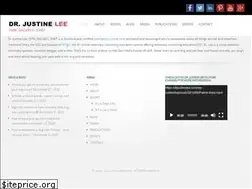 Sites similar to drjustinelee.com