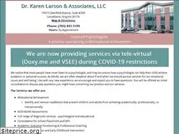 Sites similar to drkarenlarsonandassociates.com