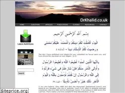 Sites similar to drkhalid.co.uk