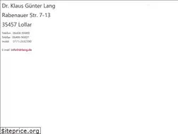 Sites similar to drlang.de
