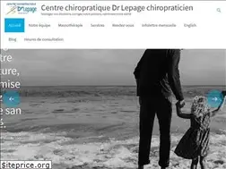 Sites similar to drlepagechiropraticien.com