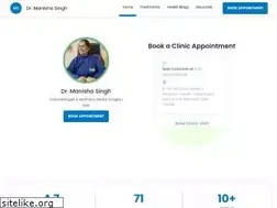 Sites similar to drmanishasingh94569.getmy.clinic