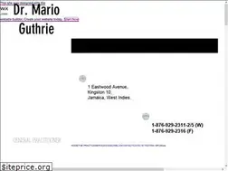 Sites similar to drmarioguthrie.com
