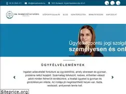 Sites similar to drmarkolevai.hu