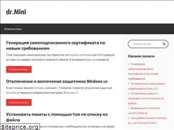 Sites similar to drmini.ru