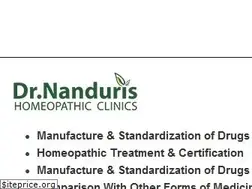 Sites similar to drnanduri.com