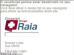 Sites similar to drogaraia.com.br