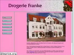 Sites similar to drogerie-franke.de