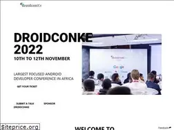Sites similar to droidcon.co.ke