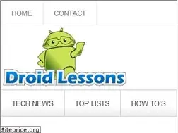 Sites similar to droidlessons.com