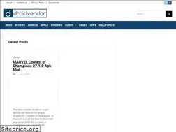 Sites similar to droidvendor.com