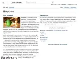 Sites similar to droidwiki.org