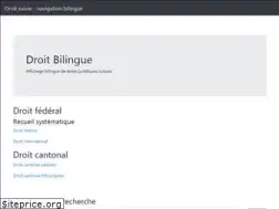 Sites similar to droit-bilingue.ch