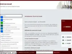 Sites similar to droit-du-travail.ch