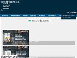 Sites similar to droit-patrimoine.fr