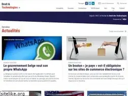 Sites similar to droit-technologie.org